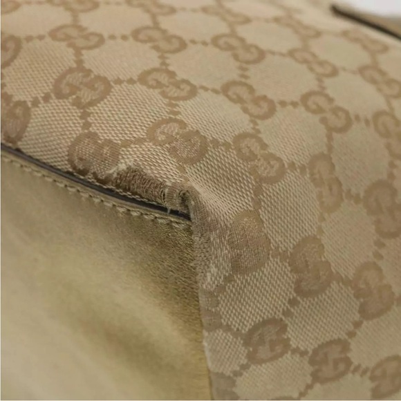 Gucci canvas tote/handbag and matching long wallet! - Picture 11 of 16